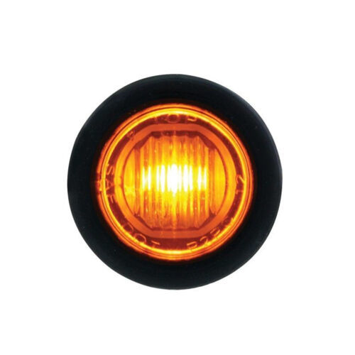 3/4&quot; Amber SMD LED Mini Indicator Clearance Side Marker Light Lens Truck... - $10.80