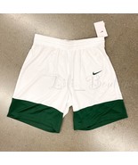 NWT Nike AV2127-111 Men&#39;s Dri-Fit Training Basketball Shorts White Green... - £23.66 GBP