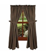 Country Black Gingham Curtains with Tiebacks - €55,96 EUR Country Black Gingham Curtains with Tiebacks - €55,96 EUR