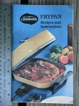 SUNBEAM ~ Official Vintage 1978 Frypan Recipe &amp; Instruction Booklet ~ SHIPS FREE - £11.79 GBP