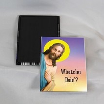 Whatcha Doin? - Jesus Jumbo Magnet - Place on Refrigerator, etc. - £2.33 GBP