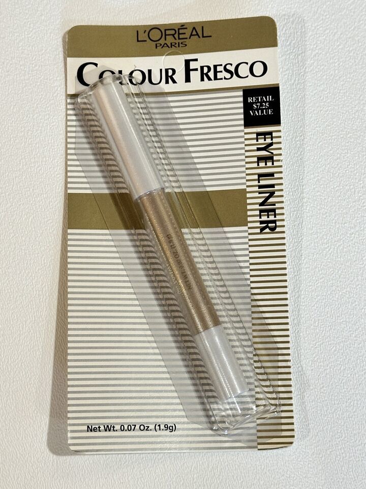 PACK L&#39;Oreal Colour Fresco Refreshing Creme Eye Liner Eyeliner ICE CAPADES - $13.30