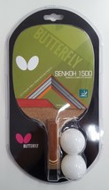 Butterfly Senkoh 1500 Penhold Table Tennis Racket with Rubber Japan Free... - £24.77 GBP
