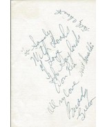 The Gaylords &amp; Buddy Greco Signed Vintage Album Page JSA - £62.27 GBP