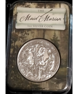 Maid Marion Myths And Legends 1oz Silver Coin 2022 Boxed Ltd Ed coa - £93.31 GBP