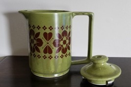Vintage ~ Stoneware ~ Valiant Hot Pot w/Lid ~ 496J ~ Retro Kitchenware - £20.70 GBP