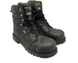 DAKOTA Men&#39;s 557 8&quot; Steel Toe Comp. Plate HD3 Vibram Work Boots Black Si... - $75.99