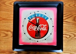 Coca Cola Advertising Store Kitchen Wall Clock Battery Works Burwood Pro... - $34.99