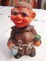 Heico Happy Monk Bobblehead Nodder West Germany 1960s, RARE[*A] - $80.18