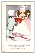 Valentine&#39;s Day Receive this Heart Of Mine Box of Chocolates DB Postcard H18 - £4.93 GBP