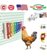 8-Key Chicken Xylophone Toy - Perfect for Hens &amp; Large Birds&#39; Entertainment - $350.61 MXN