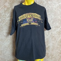 Vintage 2000 Harley Davidson Myrtle Beach South Carolina Black Shirt Siz... - $19.41