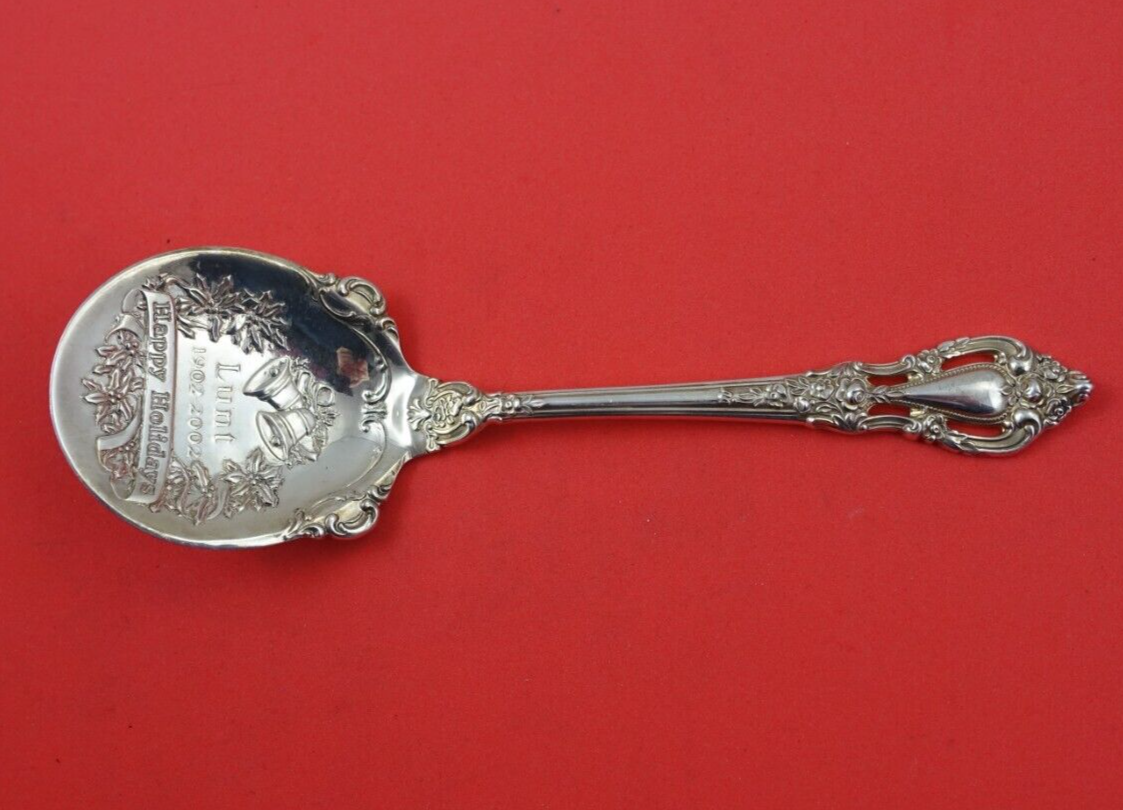 Eloquence by Lunt Sterling Silver Anniversary Spoon 1902-2002 6 1/4" Heirloom - $187.11