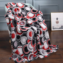 Circle Super Soft Light Weight Fleece Warm Throw Blanket Couch/Sofa/Bed - £18.81 GBP