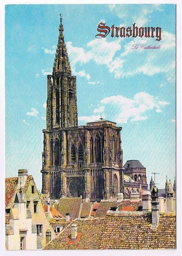 Postcard Strasbourg Cathedral - $2.83