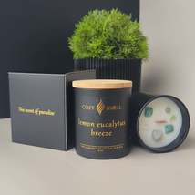 Lemon Eucalyptus Breeze  10 Oz | Candles - £12.69 GBP