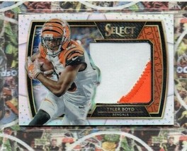 Bengals Tyler Boyd Mint 2016 Panini Select Jumbo 2-Color Patch #40/99 - £12.42 GBP
