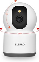 5MP 2.5K 5G WiFi IPv6 Surveillance Camera Indoor Camera with Color Night Vision  - £73.35 GBP