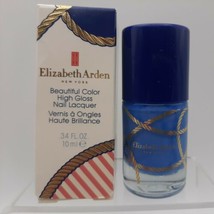 Elizabeth Arden Beautiful Color High Gloss Nail Lacquer SAlLOR GIRL (BLU... - $8.90
