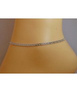 925 Sterling Silver Anchor Anklet, Silver Mariner Chain, Handmade Womens... - £19.98 GBP