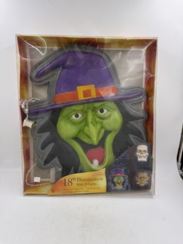 Sienna 18&quot; Illumination Witch With 20 Lights Indoor or Outdoor Use Marks... - $23.23
