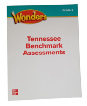Wonders Tennessee Benchmark Assessments Grade 2 2020 Mcgraw Homeschool Reading - £30.07 GBP