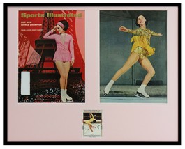 Peggy Fleming 16x20 Signed Framed 1966 Sports Illustrated Magazine Cover... - £97.50 GBP