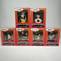 Sunday Funnies Popeye &amp; Friends Hanging Ornament Christmas Tree Lot Of 6 - £71.12 GBP
