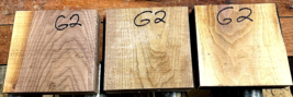 Three (3) Beautiful Walnut Platter Blanks Turning Wood Lumber 8&quot; X 8&quot; X 2&quot; G2 - £36.93 GBP