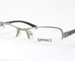 KAPORAL 5 KA2017 C5 MATT PEWTER GREY RARE EYEGLASSES GLASSES FRAME 53-18... - $97.02