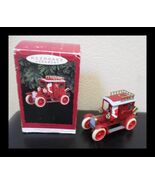 Hallmark Keepsake Shopping With Santa Ornament Anniversary Edition 1993 IOB - $10.88