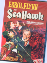 The Sea Hawk DVD 1940 B&amp;W Classic Errol Flynn Pirate Ship Film Many Extras NEW - £7.56 GBP