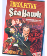 The Sea Hawk DVD 1940 B&amp;W Classic Errol Flynn Pirate Ship Film Many Extr... - £7.42 GBP