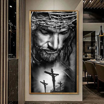 HUACAN 5D DIY Diamond Painting Jesus Cross Full Round Square Embroidery ... - £11.89 GBP+