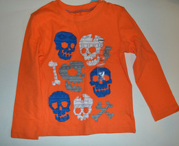 Circo Toddler Boys Long Sleeve T- Shirt with Skull  Size 24M 2T 4T 5T NWT - £7.12 GBP