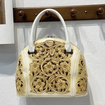 Handmade Retro Leather Designer Women Bag Luxury Womens Purses And Handb... - £94.37 GBP
