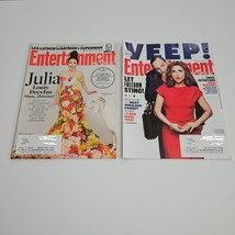 2 Julia Louis Dreyfus Entertainment Weekly Magazine Lot 1357 2015 Veep 1555 2019 - $9.85