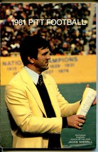 University of Pittsburgh NCAA Football Team Media Guide-1981- info-stats... - £34.34 GBP