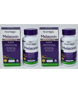 2 x Natrol Melatonin Advanced Time Release 10 mg (60 Tablets each ) 08/2025 - £12.61 GBP