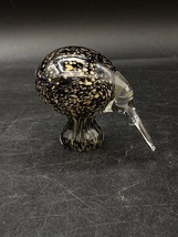 Hokitika Amber Glass Kiwi Bird Paperweight Art Glass New Zealand 2.5” Vi... - $29.69