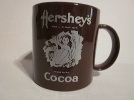 New - HERSHEY&#39;S COCOA Child in Bean Trademark Logo Brown Acrylic Cocoa Mug - $3.99