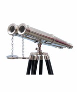 NauticalMart Floor Standing Admiral&#39;s Chrome Binoculars 62&quot; - $399.00