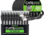 GearIT 10Pack 20ft Cat6 Ethernet Cable &amp; 250ft Cat6 Cable - £206.19 GBP