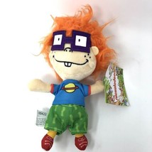 Nickelodeon Rugrats Chuckie Finster Doll Stuffed Plush 9” New - £13.54 GBP