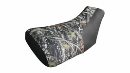 Fits Honda Rancher TRX 420 Seat Cover 2015 To 2017 Camo & Black Color Seat Cover - $32.90