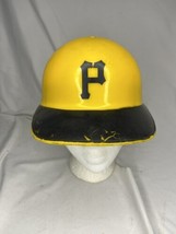 Vintage 1969 Laich Pittsburgh Pirates MLB Baseball Batting Helmet Yellow &amp; Black - £15.69 GBP