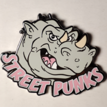 Teenage Mutant Ninja Turtles Rocksteady Street Punks Enamel Pin Official Badge - £11.59 GBP