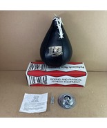 TUF-WEAR Black Leather Boxing Striking Speed Bag Vintage w/ Box &amp; Bracke... - $5,639.23 MXN