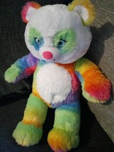Multicoloured Build A Bear Teddy Bear Soft Toy Approx 14&quot; - £10.81 GBP