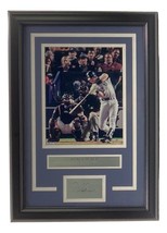 Derek Jeter Enmarcado 8x10 Yankees Mr Noviembre Foto Con / Láser Grabado Firmas - £77.30 GBP